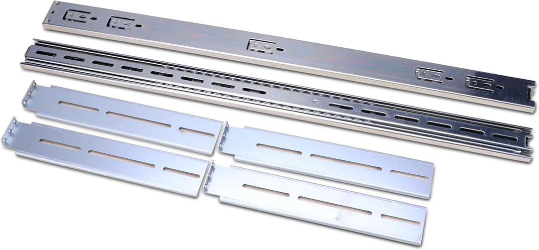 Rosewill Sliding Chassis Rail Kit - 26" Inches 3-Section for Server Chassis/Server Case/Rackmount Case - RSV-RL26H