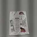 23 Sheets Halloween Joker Tattoos for Men Women Adults, Halloween Face Fake Temporary Tattoos, Halloween Snake Skull Bat Spider Scar Fake Tattoos Set for Halloween Cosplay Makeup Party Accessories (Green, Red, Orange, Black, Purple)