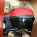 Dash MultiMaker® Mini Maker System - Compact Waffle Maker for Family Breakfasts - Removable Griddle Plates & nonstick surface - 5 Plates & Storage Case - Red