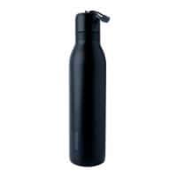 Owala FreeSip Insulated Stainless Steel Water Bottle with Straw, BPA-Free Sports Water Bottle, Great for Travel, 32 Oz, Very, Very Dark