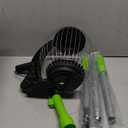 Nut Gatherer for Walnuts with 1.8-Gallon Capacity, No-Bend Emptying DesignAcorn Picker Upper Roller Suitable for 1.2"-3.6" Walnuts,Chestnuts, Fallen Apples & Tennis Balls(No Small Acorns) (Green)