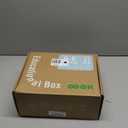 TOOKYLAND Montessori Toys for Babies 0-6 Months, 6 in 1 Learning Educational Set Newborn Toys Including Sensory Ball, Rain Stick, Baby Roller, Spinning Drum, Black and White Cards, Tissue Box