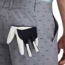 M MAELREG Golf Shorts Men Print Quick Dry 9" Stretch Lightweight Water-Resistant Flex Flat Front Fashion Mens Shorts Casual (Heather Quiet Shade)