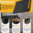 316400603 Oven Bottom Panel Compatible with Frigidaire Gas Ranges and Stoves, Replace for 1056058 316400604 7316400604 AP3768877