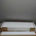 VASAGLE CUSTOS Collection - Bookshelf, 3-Tier Bookcase, Book Shelf, Open Storage Shelf, 9.4 x 23.6 x 32 Inches, for Living Room, Home Office, Dinning Room, Cloud White ULBC163T14