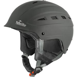 Ski Helmet, Snowboard Helmet, Snow Sports Helmet, Audio Compatible for Men Women and Youth (L (23.25"-24"), Matte Gray)