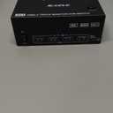 KVM Switch 3 Monitors 2 Computers 8K@60Hz/4K@144Hz, HDMI Displayport KVM Switches for 2 PC Sharing Triple Monitor and Keyboard Mouse with Power Adapter, Wired Extend Controller and USB3.0 Cables