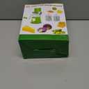 3rd Generation Rotary Cheese Grater, Mandoline Vegetable Slicer with 3 Replacement Blades, Easy to Clean Rotary Shredder for Fruit, Vegetables