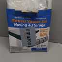 King/Cal-King Foam Mattress Vacuum Bag for Moving, Storage, Vacuum Seal Mattress Bag with Straps