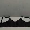 COOL CUTE Jelly Bras for Women No Underwire Sexy V-Neck Mesh Comfy Wireless Bralettes Seamless Everyday Tshirt Bra, S