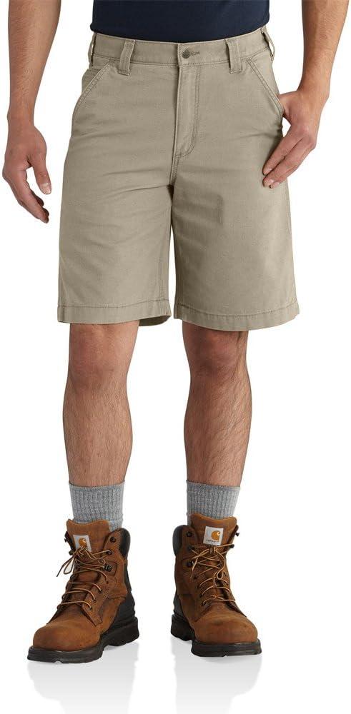 Carhartt Men's Rugged Flex Rigby Short (36 Regular, Tan)