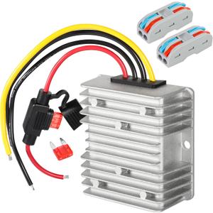 HOMELYLIFE 10A 120W Golf CART 24V 36V 48V to 12V Converter DC to DC Voltage Reducer Step Down Transformer Waterproof