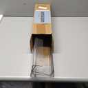 upsimples 6 Pack Acrylic Shelves for Wall Storage, 15" x 4 Floating Bookshelves for Kids, Display Shelf Organizer for Bathroom, Bedroom, Living Room, Kitchen, Room Decor, Clear