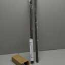 Bonpally Curved Shower Curtain Rod for Bathroom, 40-72 Inches Adjustable Curved Shower Rod, 0.9MM Aluminum Shower Curtain Rod with Rotating Brackets for Extra Shower Space, Need to Drill, Bronze