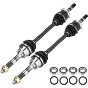 Front Left or Right CV Axle & Wheel Bearing Kit for Kawasaki Mule 2510/3010/4010 4X4 1998-2018, 2 CV Axles and 2 Wheel Bearings Front Left or Right CV Axle & Wheel Bearing Kit for Kawasaki Mule 2510/3010/4010 4X4 1998-2018, 2 CV Axles and 2 Wheel Bearings