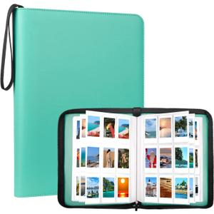 540 Pockets Large Photos Album for Polaroid 2x3 Inch Film, Pictures Book for Fujifilm Instax Mini Instant Camera, Kpop Photocard Holder Binder, Green