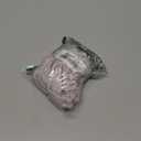 OYOANGLE Women's Cut Out Lace Up Round Neck Tie Front Asymmetrical Hem Crop Tank Top Size S