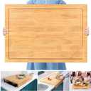 32x23.5in Extra Large Solid Wood Cutting Board and Stovetop Cover  2-in-1 Over The Sink Cutting Board & Gas Stove Cover with Detachable Legs and Juice Groove  Ideal for Kitchen (Model 1)