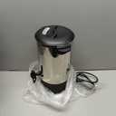 Elite Gourmet CCM040 Stainless Steel 40 Cup Coffee Urn Removable Filter For Easy Cleanup, Two Way Dispenser with Cool-Touch Handles Electric Coffee Maker Urn, Stainless Steel