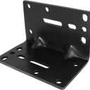 Winch Mounting Bracket Plate Universal Towing Winch Mounts Plate Heavy Duty Winches Operation Mounting Plates for 600lbs to 3500lbs Trailer Winches Mount