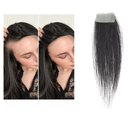 human hair bald spot hair patch toupee scar human hair replacement hairline loss straight Tape for men and women (Natural Black, 0.78"*1.57")