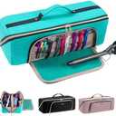 ELCUPA Large Travel Bag - 2in1 Hair Tools Organizer for Dryer Brush, Flat Irons, Straighteners, Curling Irons, Makeup Bag