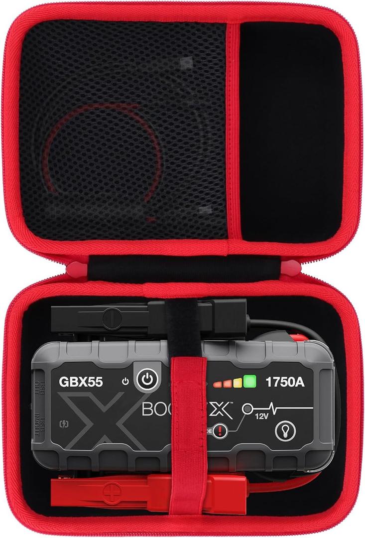 Peyyargo Storage Case Compatible with Boost X GBX55 UltraSafe Portable Lithium Jump Starter Car Battery Booster Pack