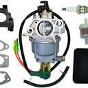 Carburetor Fit for Powerhorse DF7000 DFD7000 7000ES 9000ES 420CC DJ190N Enngine Generator with Air filter Kit