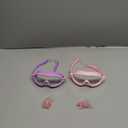 Seago Swim Goggles 2 Pack Anti-Fog Anti-UV Wide View Swimming Goggles for Kids 3-14