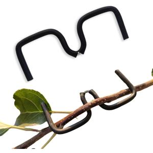 3.1 Inch Fruit Tree Limb Spreader 20pcs New Fruit Branch Spreader with Plastic Hose Wrapped Iron Wire, Branch Puller Tool for Opening Tree Angles Tree Limb Training Tool Bonsai Modeling Tool (M3.1)