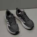 adidas Women's Response Pace Running Sneaker (8.5, Black/White/Silver Metallic)