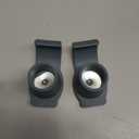 Walker Ski Glides for Folding Walkers - Universal Walker Glide Caps & Sliders, Walker Feet Glides, Ideal Mobility Walker Accessories for Seniors (2Pack, Gray)