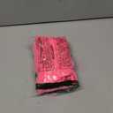 Herseas Women's Seashell Textured Bikini Sets Knotted Front 2 Piece Swimsuits Ruffle Trim Bathing Suits (Hot Pink, XL)