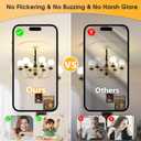 A19 LED Light Bulb, 60 Watt Equivalent, Soft White 3000K, 850LM, E26 Base, Non-Dimmable, 9W Bright White, 24-Pack