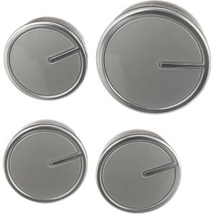 PartsBroz W10756270 Timer Knob (4-PCS) - Compatible With Whirlpool Admiral Washer Dryer - Replaces AP5958031 W10576636 PS10067044 4282383 W10576634 Ultra Durable Replacement