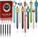 Nurse Pens - 10 Pcs Vintage Design Nursing Pen Set Black Ink CNA Accessories for Work, Medical Assistant - Comfortable, Durable, Affordable Nurse Gifts & Nursing School Essentials