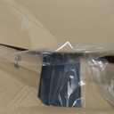 YOUFI Extra Thick Large Seat Cushion -19 X 17.5 X 4 Inch Gel Memory Foam Cushion with Carry Handle Non Slip Bottom - Pain Relief Coccyx Cushion for Wheelchair Office Chair (Black (1PACK))