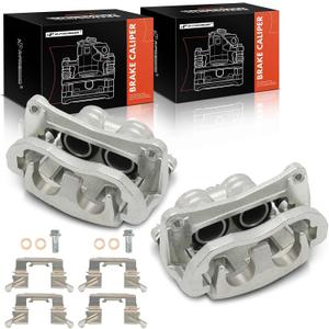 A-Premium Front Left and Right Side Disc Brake Caliper with Bracket