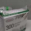 PREXTEX 300 Count Clear Christmas Tree Lights with White Wire - 60 ft Warm White Incandescent Lights for Indoor or Outdoor Use - Holiday String Light for Christmas Trees, Patios, Fences, and More