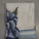 Famiffty Farmhouse Blue Hydrangea Window Curtains 42W X 63L Inches 2 Panels Rod Pocket Country Retro Vintage Home Sweet Rustic Elegant Window Drapes Treatment for Living Room Bedroom Home Decor