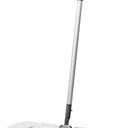 Commercial Dust Mop 18 Inch Floor Sweeper for Hardwood, Reusable Cotton Mop Head, Extendable Handle, Dry Mop for Floor Cleaning & Janitorial Supplies