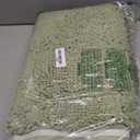 OLANLY Bathroom Rugs Sets 3 Piece, Soft Absorbent Chenille Bath Mats and U-Shaped Contour Toilet Rug, Quick Dry, Home Decor Accessories, Bath Mat Set for Bathroom (36"x24"+24"x16"+24"x20", Sage Green)