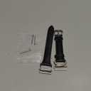 Minyee Leather Band Compatible with Fitbit Versa 2/Fitbit Versa/Versa Lite Bands Women, Slim Thin Dressy Designer Premium Leather Strap with C-Shape Metal Buckle for Versa 2 Smartwatch Accessories