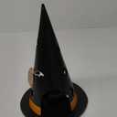 Mud Pie Halloween Tin Lanterns, Hat, 10.5" x 7.5"