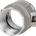 2 pcs Aluminum Camlock (2" part D) Cam & Groove Hose Fittings, cam Lock Fittings Female Coupler x Female NPT Thread cam Lock Fittings camlock Coupling (2'')