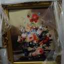 16x20 Antique Gold Frame with Oil Painting - Vintage Wall Decor for Gallery Collage, Shatterproof Tempered Glass & Ready to Hang