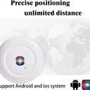 GPS Tracker for Vehicles, Cars, Pets, Kids & Valuables No SIM Card, No Subscription Real-Time Global Tracking Device Compatible with iOS & Android