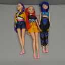 Oilkas Demon Hunters Toys Set, Demon Hunters Dolls Set, 11.8-inch Poseable Dolls with Movable Joints, 60 Stickers Included Suitable for Fans and Kids Game Gift