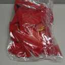 6 PCS Christmas Decorations, 9 x 12 Inches Large Christmas Bows, Red Velvet PVC Hanging XmasTree Decorations Indoor Outdoor Xmas Decor for Home Party Wreath Fence Fireplace Stairs Railing Door