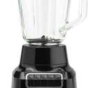 Toastmaster 400 Watt Blender with 48 oz Glass Jar, Black, TM-400BL